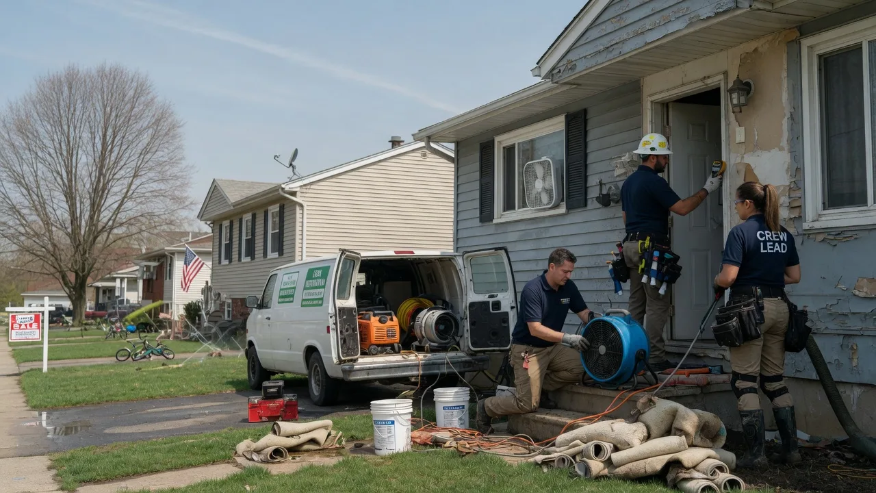 Flood Cleanup in Harpursville, NY near me